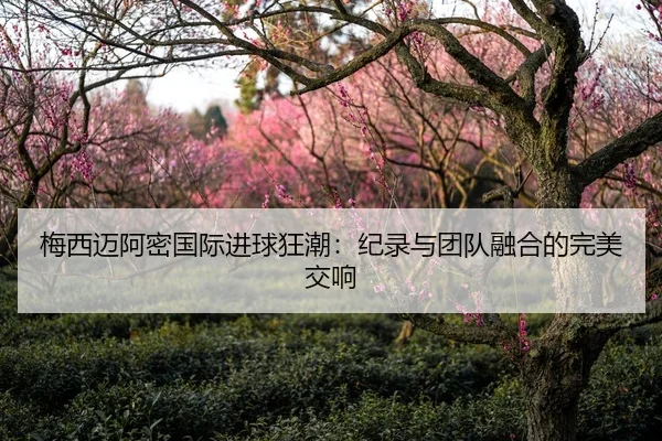 梅西迈阿密国际进球狂潮：纪录与团队融合的完美交响